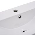 vidaXL Vstavané umývadlo 81x39,5x18,5 cm, keramika, biele