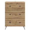 vidaXL Zásuvkový kabinet 66 x 34,5 x 90 cm Kompozitné drevo