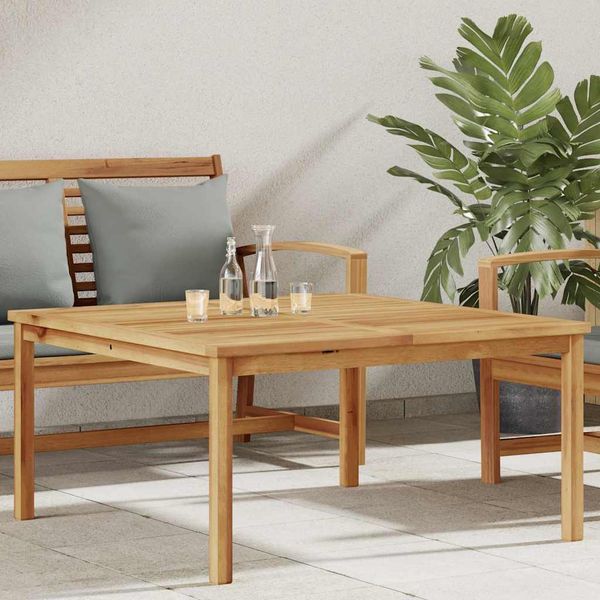 vidaXL Konferenčný stolík Hnedá 110 x 110 x 45 cm Husté teakové drevo