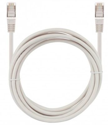 FTP Patch Kábel Neku 2x RJ45 CAT6 5m, sivý