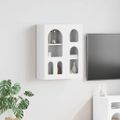 vidaXL Závesná skrinka ELST Biela 59 x 20 x 71,5 cm Kompozitné drevo