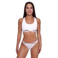 Nohavičky Tanga 3Pack White - GymBeam, veľkosť XL, veľkosť oblečenia XL
