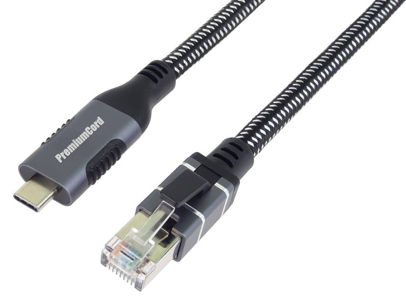Ethernet. kábel USB3.2->LAN RJ45 10/100/1000, 1m