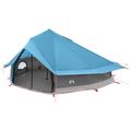 vidaXL Tipi stan 20-miestny Modrá Polyester a oceľ