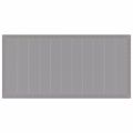vidaXL Záhradný jedálenský set 7 ks Svetlosivá Polypropylén