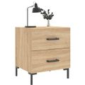 vidaXL Nočný stolík dub sonoma 40x35x47,5 cm kompozitné drevo