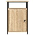 vidaXL Nočné stolíky 2 ks dub sonoma 40x42x60 cm kompozitné drevo