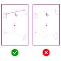 vidaXL Stolová doska tmavohnedá 220x50x(2-4) cm ošetrený dubový masív