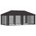 vidaXL Kryt altánku s bočnými stenami Antracitová 600,5 x 300,5 cm