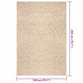 vidaXL Koberec ZIZUR 140x200 cm, jutový vzhľad, interiér a exteriér