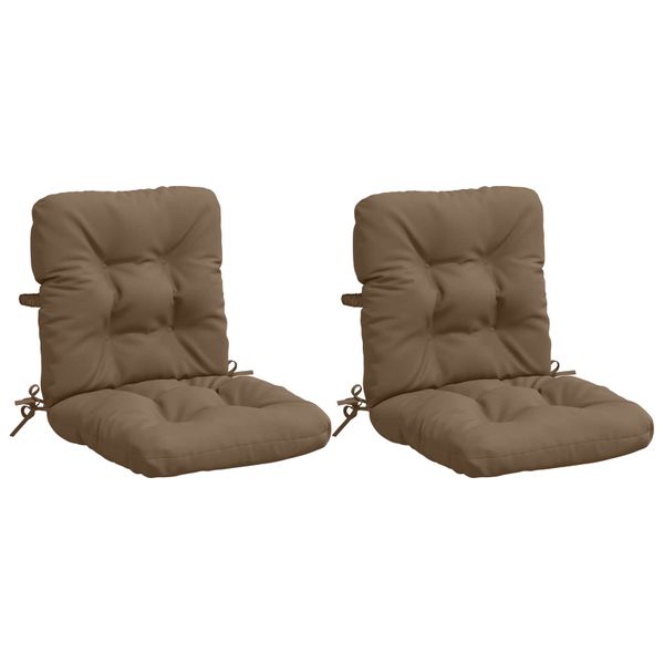vidaXL 2-dielne vankúše na vysoké operadlo VIANEN 2 pcs 100% polyester