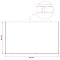 vidaXL Záclona na balkónové súkromie 180 x 300 cm Textil s PU povlakom