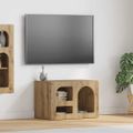 vidaXL TV skrinka ELST 60 x 35 x 40 cm Remeselný dub Kompozitné drevo