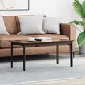 vidaXL Konferenčný stolík Dymová dub 100 x 50 x 45 cm Kompozitné drevo
