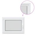 vidaXL Otočné a sklopné okno do suterénu RISOR 80 x 60 cm PVC a sklo
