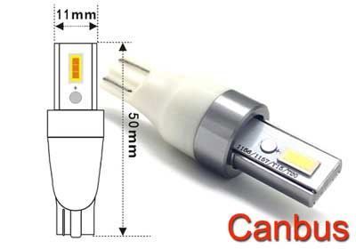 Žiarovka LED T15 12V/11W biela, 2x SMD3570