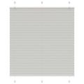 vidaXL plisovaná roleta svetlosivá 115x150 cm šírka látky 114,4 cm