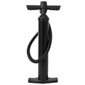 vidaXL SUP ručná pumpa s manometrom Čierna 24 x 7,5 x 58 cm PP