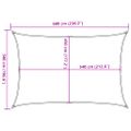 vidaXL Tieniaca plachta 160 g/m² bledozelená 5x6 m HDPE