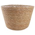 vidaXL 3 ks Prírodná Ø26 x 19 cm 100% Morská tráva