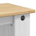 vidaXL Stojan na akvárium CORONA Biela a hnedá 60 x 30 x 60 cm 150 kg