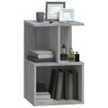 vidaXL Nočné stolíky 2 ks sivé sonoma 35x35x55 cm spracované drevo