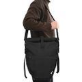 vidaXL Cyklistická taška Čierna 32,5 x 17 x 57 cm Polyester