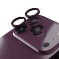 Etteri ochranné sklo fotoaparátu pre iPhone 18 Pro / 18 Pro Max tmavá čerešňa