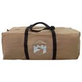 vidaXL Rodinný stan Hnedá Pre 8 osôb Polybavlna