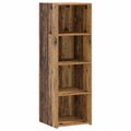 vidaXL Highboard Staré drevo 40 x 41 x 124 cm Kompozitné drevo
