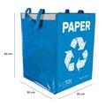 Taška na triedený odpad SORT EASY PAPER EN, 30x30x40cm, 36l SIXTOL