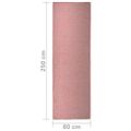 vidaXL Vonkajší koberec s plochým tkaním 80x250 cm červený