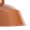 vidaXL Industriálna závesná lampa 42 cm, medená E27