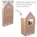 CHILDHOME Matrac Basic Safe Sleeper 140x70x10 cm