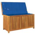 vidaXL Vonkajší box na vankúše 113x50x60,5 cm akáciový masív