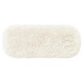 vidaXL Poťah na podložku 2 pcs HEERLEN Biela Ø 15 x 40 cm PV fleece