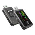 FNIRSI FNB48P USB port tester čierny