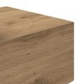 vidaXL Nočný stolík Remeselný dub 70 x 36 x 40,5 cm Kompozitné drevo