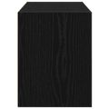vidaXL skriňa s 2 zásuvkami dub čierny 60x31x40 cm kompozitné drevo