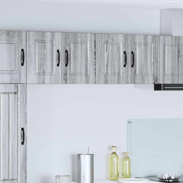 vidaXL Nástenná skrinka PORTO 2 pcs Sivý Sonoma 60 x 31 x 40 cm