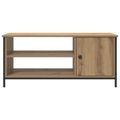 vidaXL TV skrinka 100 x 40 x 45 cm Remeselný dub Kompozitné drevo