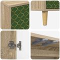 vidaXL TV skrinka GELEEN 102 x 33 x 50 cm Sonoma Kompozitné drevo