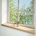 vidaXL Okenný parapet 2 ks 120x25x2 cm neošetrený dubový masív