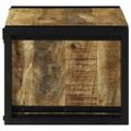 vidaXL Regál na víno 2 ks 46 x 35 x 27,5 cm Masívne mango drevo