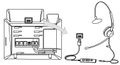 BULK Yealink YHS33-USB náhlavná súprava 3.5mm jack - USB bez predajného balenia