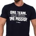 Tričko One Team Navy - GymBeam, veľkosť L, veľkosť oblečenia L