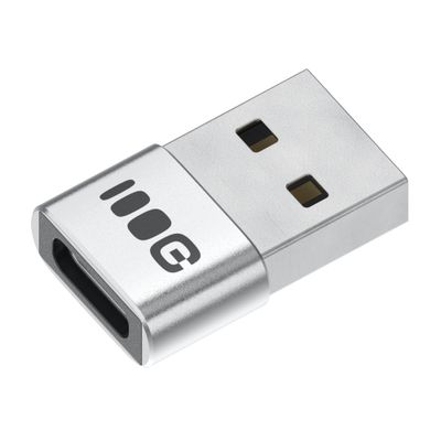 Green Cell ADGCAC1 Plug&Play adaptér 2,4A USB-A/USB-C, prenos dát 480 Mbps, 12W, hliník