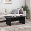 vidaXL Konferenčný stolík Čierna 93 x 53 x 33 cm Kompozitné drevo