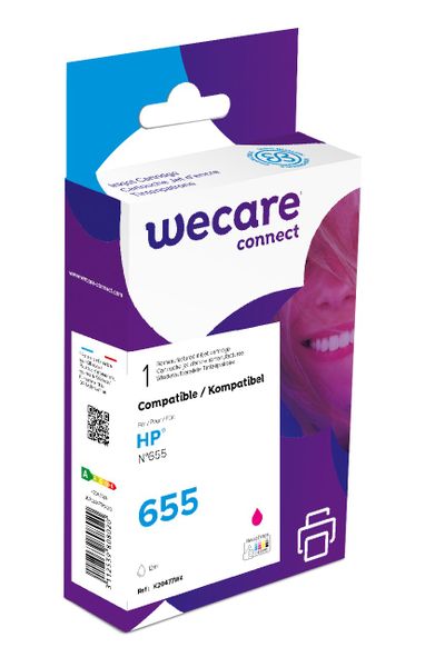 WECARE ARMOR ink kompatibilný s HP CZ111AE, červená/magenta