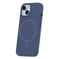 Silikónové tenké puzdro Mag pre iPhone 13 6,1" tmavomodré